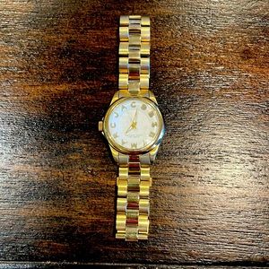 Gold Marc Jacobs Watch